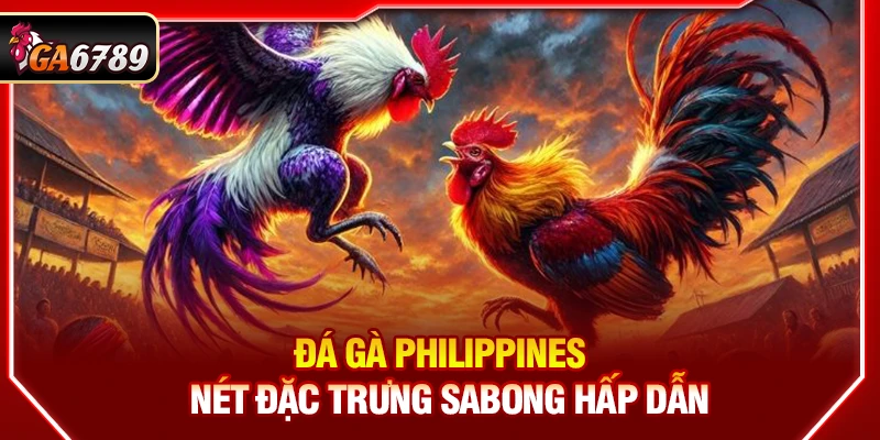 Ga6789 - Link Đá Gà 6789 Trực Tiếp Chính Thức Mới Nhất 06/2026 14 Đá gà Philippines - Nét đặc trưng Sabong hấp dẫn